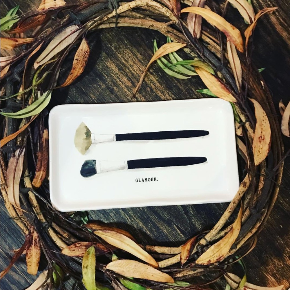 RAE DUNN tray GLAMOUR